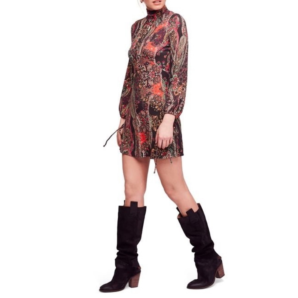 FREE PEOPLE all dolled up mini dress